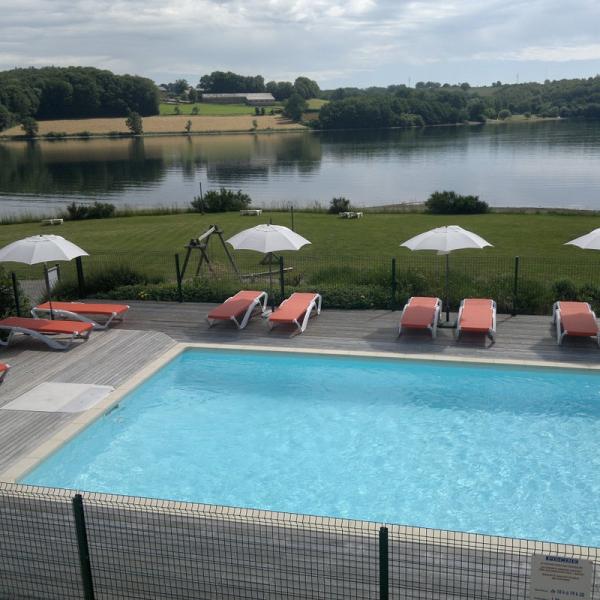 Le lac vu de la terrasse