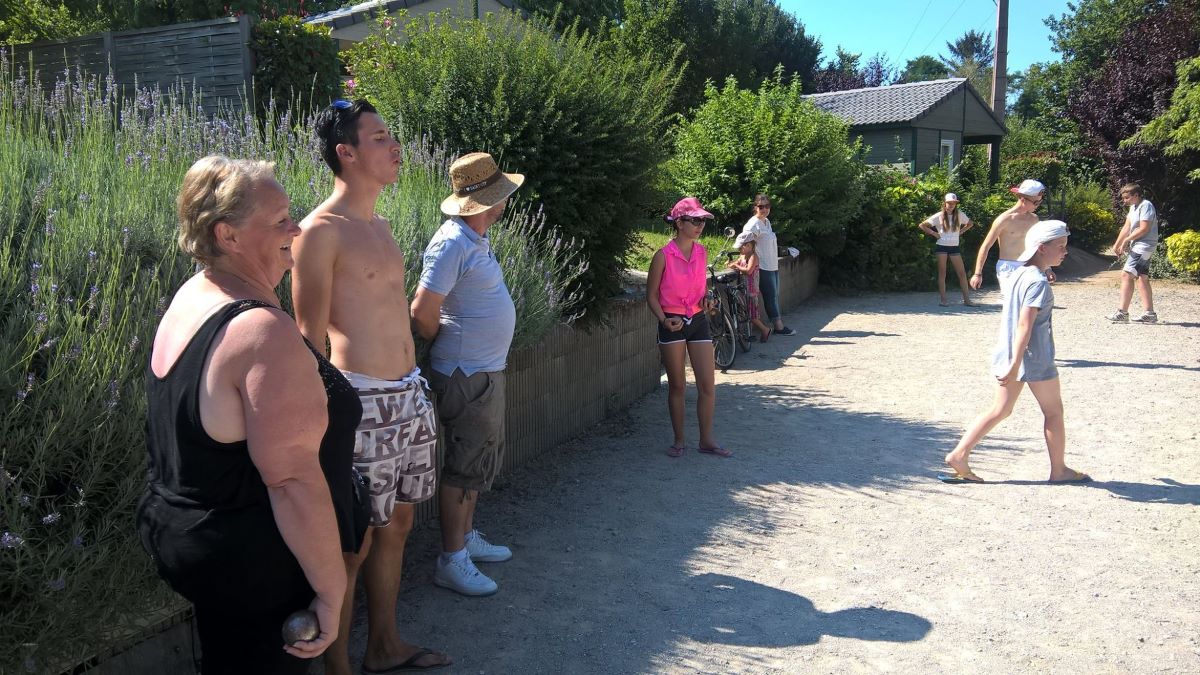 Concours de pétanque