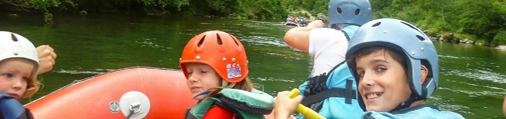 Animation Rafting dans les gorges
