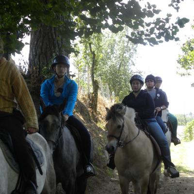 Horse riding